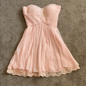 PROM DRESS La Femme Strapless Dress